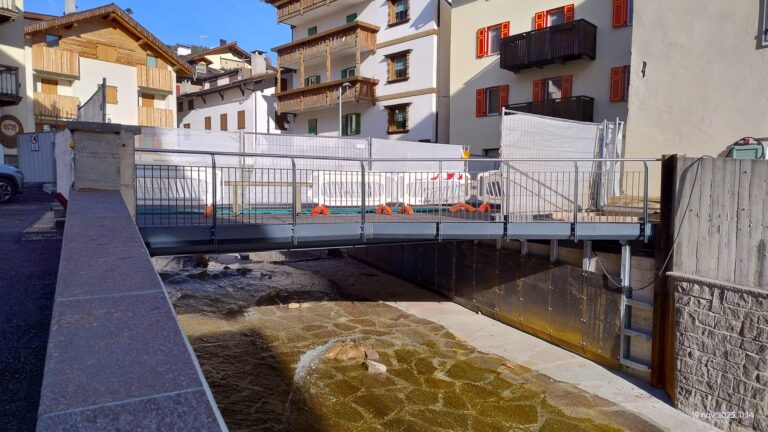 Demolizione e ricostruzione del Ponte del Lescio - Moena (TN)