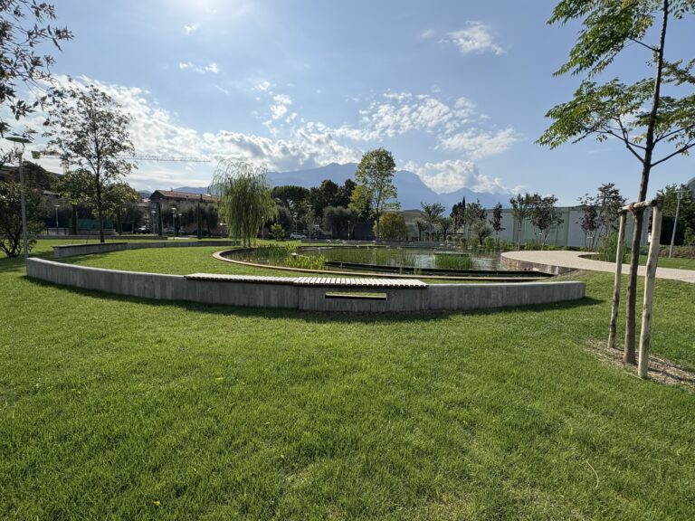 Nuovo Parco della Libertà con parcheggio interrato - Riva del Garda (TN)